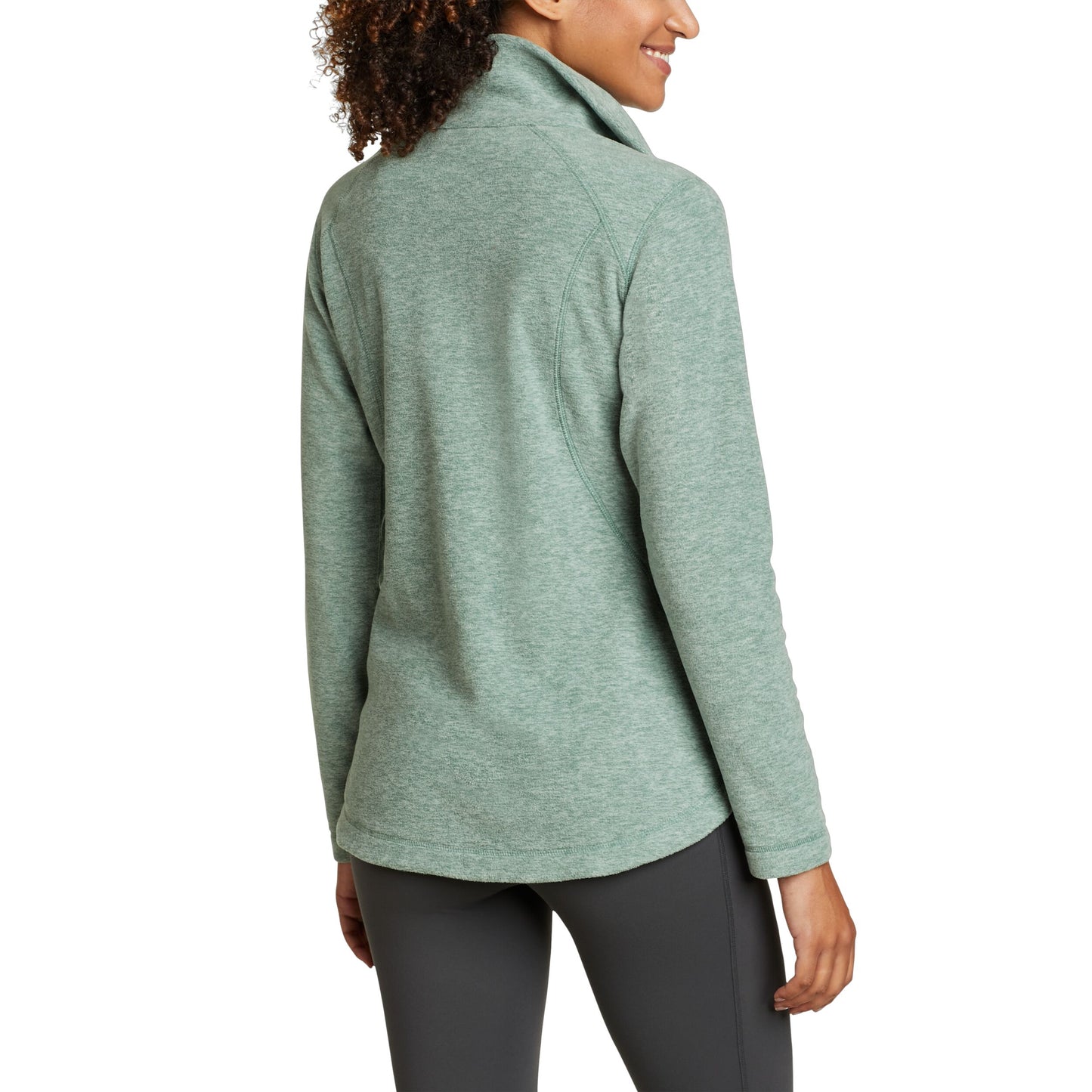 EDDIE BAUER FAST FLEECE ZIP UP  WOMEN