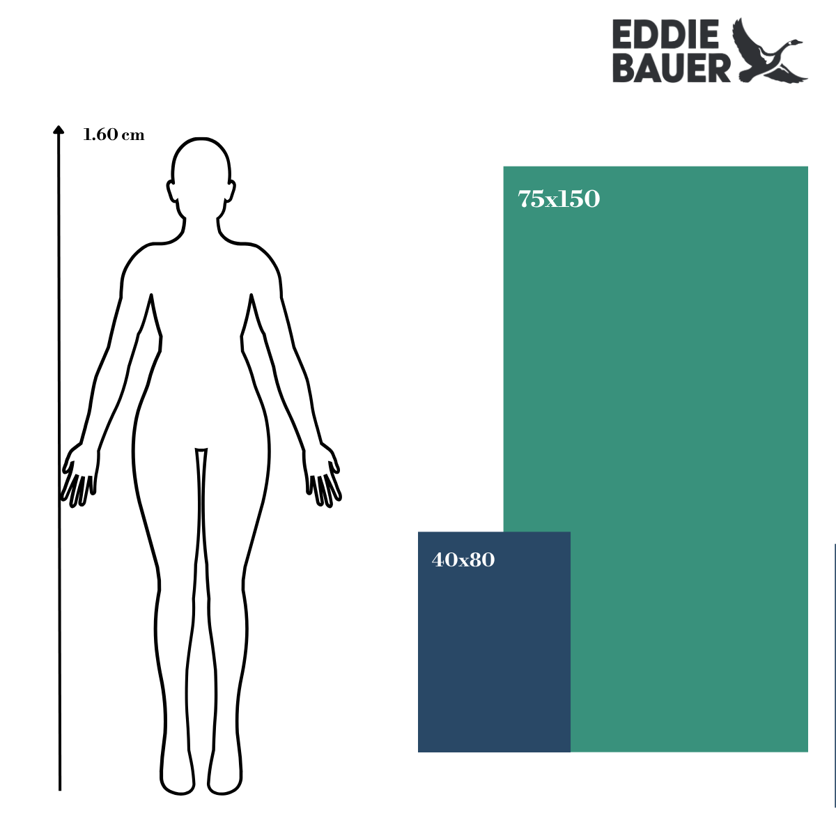 EDDIE BAUER TOALLA MICROFIBRA 40x80
