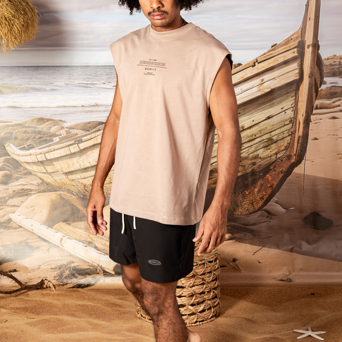 SURFLY MARLIN OVERSIZE SUÉTER MEN