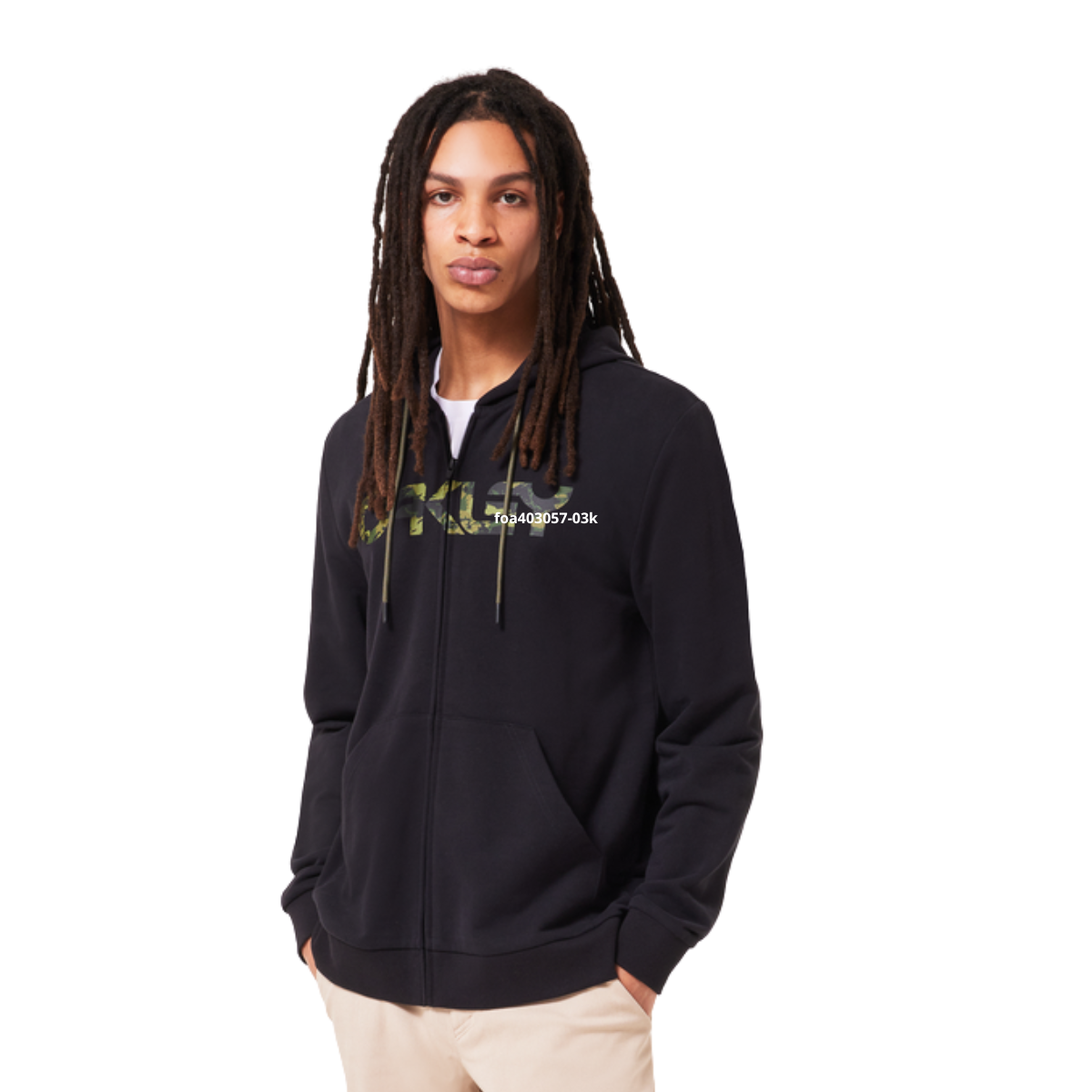 OAKLEY TEDDY ZIP UP HOODIE MEN