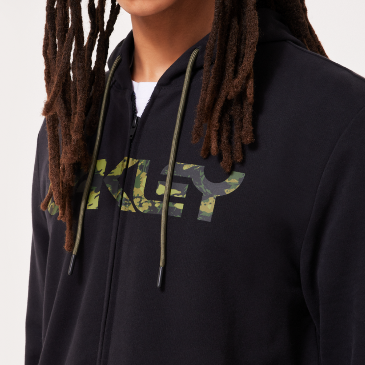 OAKLEY TEDDY ZIP UP HOODIE MEN