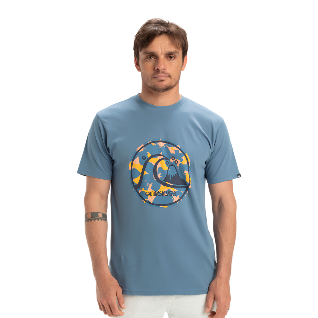 QUIKSILVER EVO BUBBLE WRAPPED SS SUETER MEN
