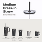 HYDRO FLASK PRESS IN STRAW LID MEDIUM TAPA